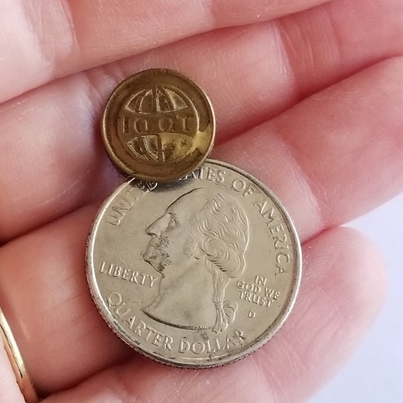 Vintage International Organisation of Good Templars collar stud Movendi - Picture 7 of 7